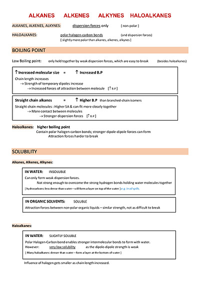Cover page of VCE chemistry u4 notes  ** 98.65 ATAR **
