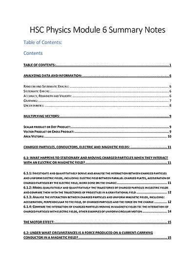 Cover page of HSC New Syllabus Band 6 HSC Physics: Module 6 Electromagnetism