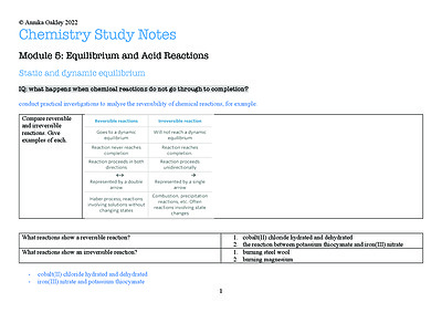 Cover page of 99.75 ATAR!! | HSC CHEMISTRY MODULE 5 NOTES | BAND 6 | HYPER-DETAILED NOTES!!! |
