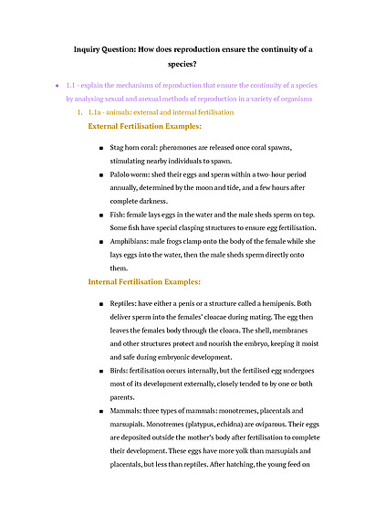 Cover page of MODULE 5 HSC BIOLOGY NOTES - 97/100 AND 91.5 ATAR