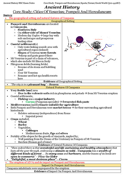 Cover page of Full Core Study Notes