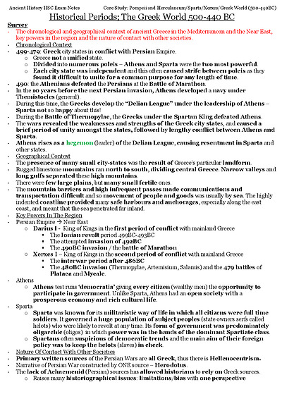 Cover page of Full Ancient Society Study Notes