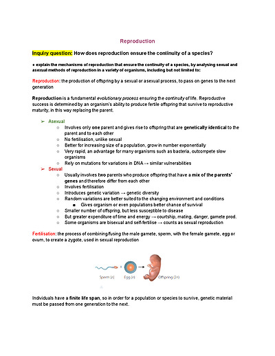 Cover page of 96.6 ATAR - HSC BIOLOGY - Modules 5 and 6
