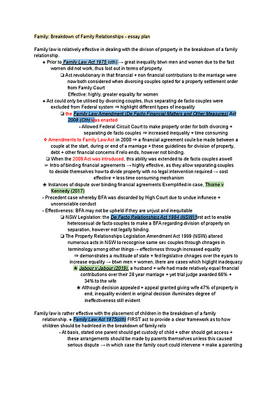 Cover page of  96% HSC EXAM MARK // 20/20 FAMILY ESSAY SCAFFOLD