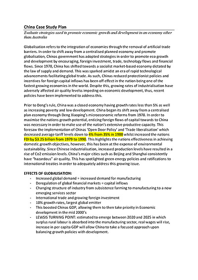 Cover page of HIGH BAND 6 // CHINA CASE STUDY FRAMEWORK