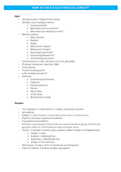 Cover page of Music 1: Musical Concepts
