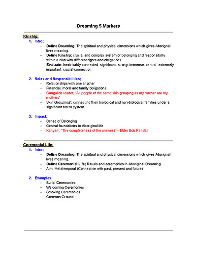 Cover page of Band 6 (95+ Atar) - Studies of Religion [11 x 5 Marker Plan]