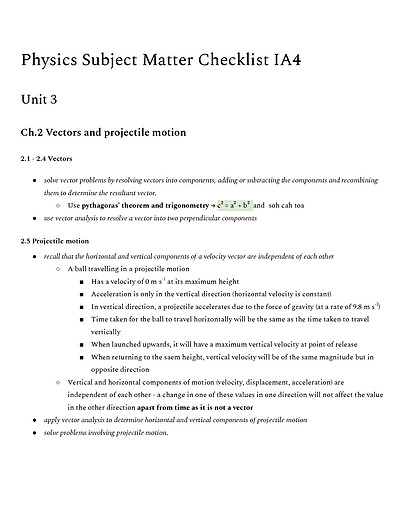 Cover page of QCE Physics Unit 3 & 4 Complete Notes