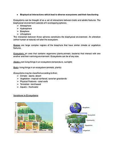 Cover page of Ecosystems At Risk