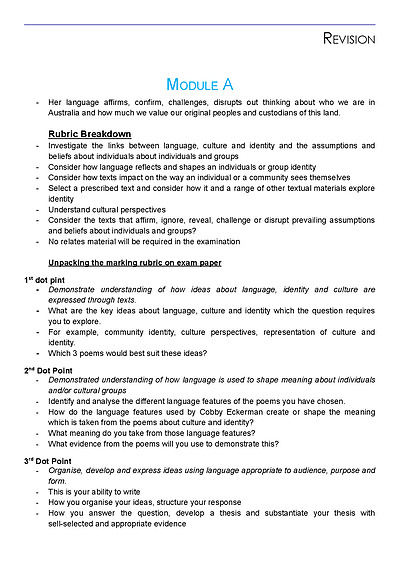 Cover page of REVISON ALL MODULES NOTES