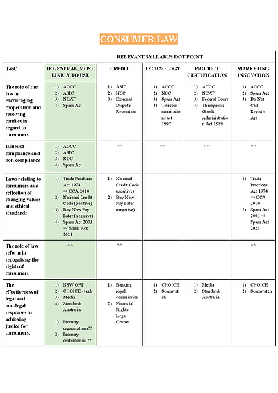 Cover page of BAND 6 CONSUMER SKELETON ESSAYS FOR ALMOST EVERY DOT POINT
