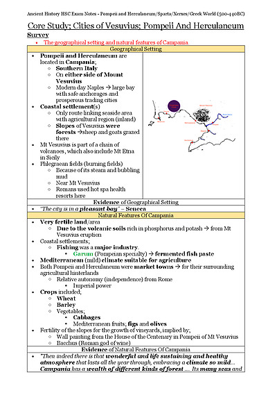 Cover page of Full Core Study Notes
