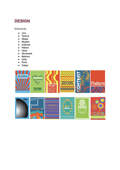 Cover page of Band 6 Completed Textiles unit 1: Design