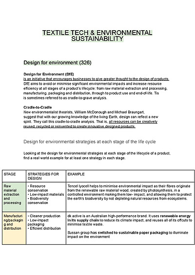 Cover page of Band 6 completed TEXTILES UNIT 3: ATCFAI