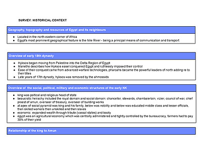 Cover page of BAND 6 HATSHEPSUT COMPLETE SYLLABUS NOTES AND SOURCES