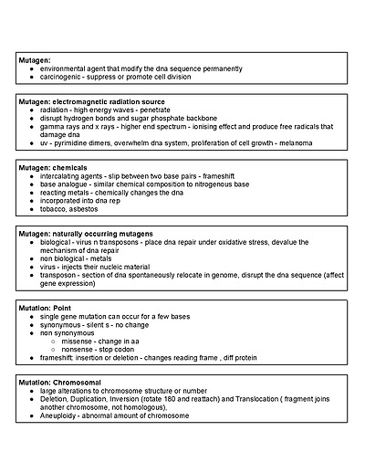 Cover page of ALL IN ONE MODULE 6 BIOLOGY NOTES