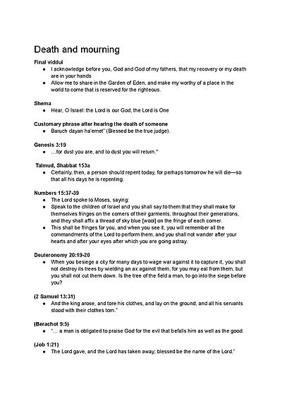 Cover page of Ritual stats to use in an essay