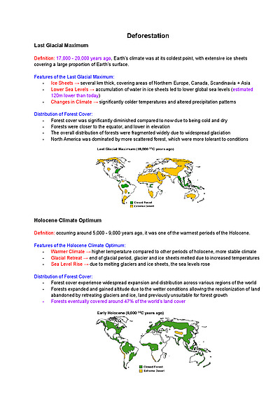 Cover page of U3 GEO NOTES - by TOP-scorers (Raw 50 & 48 SS)