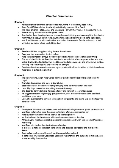 Cover page of 3/4 VCE English (Jane Eyre) MEGA BUNDLE - by TOP-scorers