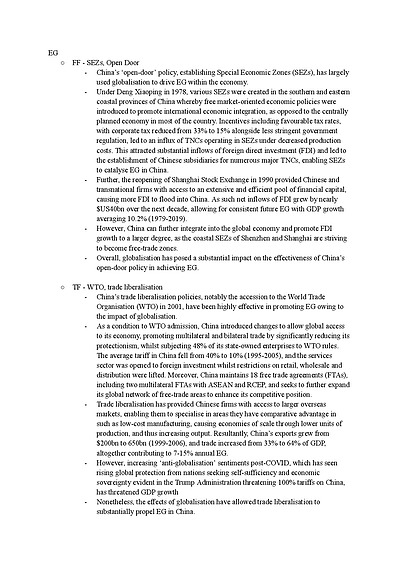 Cover page of China Case Study Essay Plan - 99+ Predicted ATAR