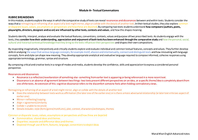 Cover page of Band 6 Notes Module A (Tempest and Hagseed) 99.90 ATAR