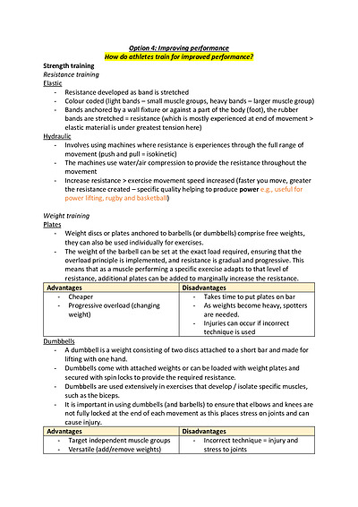 Cover page of PDHPE: Improving performance