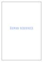 Cover page of Business Human Resources notes - written by 95.80 ATAR student