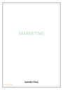 Cover page of Business MARKETING notes - written by 95.80 ATAR student
