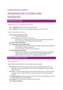 Cover page of IPT HSC notes - Information Systems and Databases  