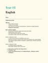 Cover page of English Standard HSC full notes