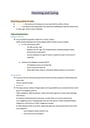 Cover page of CAFS parenting and caring notes - band 6 subject DUX