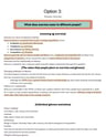 Cover page of Option 3: fitness choices - summarised prelim study notes 