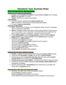 Cover page of Year 12 Business Studies Operations Notes