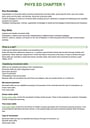 Cover page of Physical Education Chapter Summaries