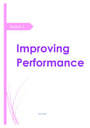 Cover page of PDHPE NOTES - Improving Performance 