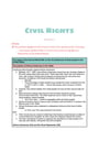 Cover page of COMPLETE NOTES - Change in the Modern World: Civil Rights
