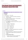 Cover page of Modern History - Power and Authority