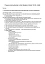 Cover page of Modern History FULL notes: Power and Authority
