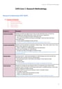 Cover page of STATE RANKED HSC CAFS NOTES - CORE 1 RESEARCH METHODOLOGY