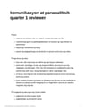 Cover page of Komunikasyon at Pananaliksik Quarter 1 Topics and Lessons 