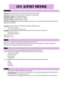 Cover page of Wace human biology notes - UNIT 3