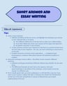 Cover page of English Advanced Notes HSC