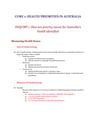 Cover page of BAND 6PDHPE NOTES - SPORTS MED AND HEALTH OF YOUNG PEOPLE
