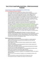 Cover page of BAND 6 Year 12 GLOBAL ENVIRONMENTAL PROTECTION (GEP) Legal Studies Study Notes - ATAR 98.35