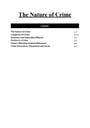 Cover page of HSC Legal Studies The Nature of Crime Notes