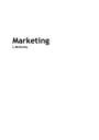 Cover page of Marketing 