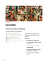 Cover page of Unit 3 Area of Study 2 - Food Choice, Health And Wellbeing