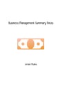 Cover page of Business Management 3/4 Notes (check description for what's included)
