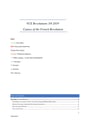 Cover page of French Revolution Notes Unit 3/4