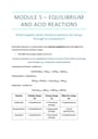 Cover page of Module 5 Notes